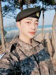 아이돌그룹 엔티크(N.tic) 상욱, 건강한 모습으로 軍전역