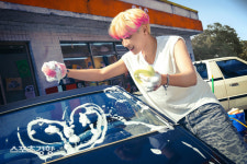 방탄소년단, 세차맨 찰칵!