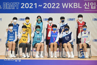 “이변은 없었다” 이해란 전체 1순위로 삼성생명 유니폼…WKBL 신인드래프트