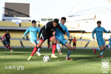 황선홍호, 대구 FC와 연습경기 승리로 11월 소집 마무리
