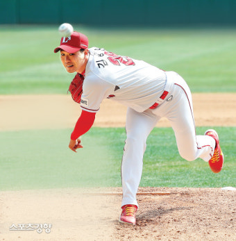 SSG 김광현, 예정대로 27일 두산전에서 55개 투구