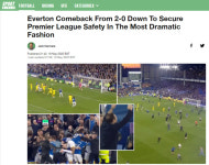 ‘팬들이 우르르’…英 매체 “에버턴, 가장 큰 승점 획득했어”