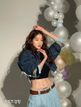 장원영, 로우라이즈+선명한 복근까지