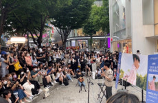 송이한 버스킹, 콘서트 방불