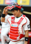 도루 저지 갈망하던 SSG, ‘김민식 카드’ 성공 예감