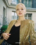 블랙핑크 리사, 파리의 ‘금빛 여신’