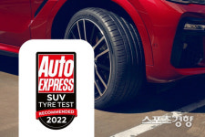 한국타이어, 영국 전문지 SUV 타이어 젖은 노면 테스트서 ‘1위
