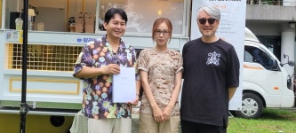 영화 ‘한탕’ 윤기원, 간미연과 커플 인증샷…에로영화를 둘러싼 두 사람 이야기?