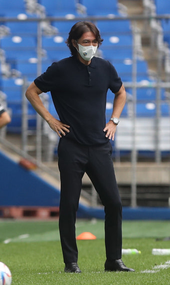 울산 홍명보 감독…“전북과 승점 5점? 큰 점수차입니다”
