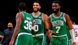 ‘테이텀 27득점’ 보스턴, OKC에 15점 차 역전승[NBA]