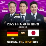구자철X한준희, ‘2022 카타르 월드컵’ 독일 VS일본전 KBS식 ‘완성형’ 해설 예고