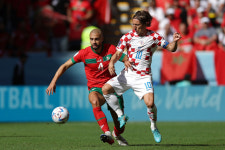 ‘지지부진한 경기력’ 크로아티아 vs 모로코, 득점 없이 0-0 무