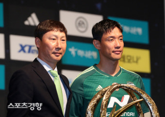 포즈 취하는 김상식 감독[스경포토]