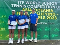 한국 U-14 여자테니스, 월드주니어 아시아 지역 예선 준우승