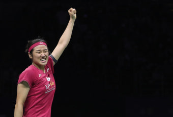 현 1위 꺾은 안세영, 전 1위 타이쯔잉도 꺾었다···한국, 수디르만컵 4강 진출