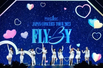 케플러, 2023 일본 단독 콘서트 ‘FLY-BY’ 도쿄 공연 성료···현지 아레나 투어 시작