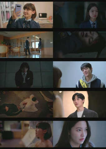 ‘청담국제고등학교’ 이은샘-레드벨벳 예리(김예림), 핏빛 대립 티저 공개