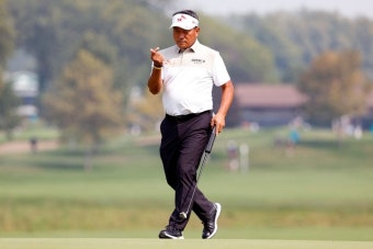 최경주 PGA 투어 챔피언스 샌포드 인터내셔널 2R 공동 4위로