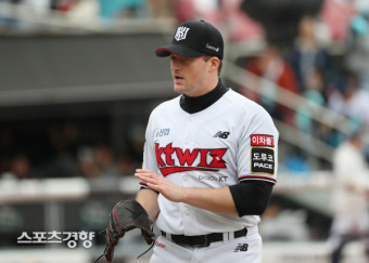3회 1실점한  벤자민[스경포토]