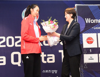 ‘양효진도 위협할까’ 페퍼저축은행, 아시아쿼터 최대어 장위 지명···키·유연함·여유까지 갖춘 196 중국 미들블로커