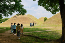 대금연주 BGM 삼아 대릉원에서 요가를…[투어테인먼트]