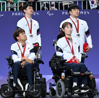 정호원 강선희, 패럴림픽 보치아 혼성페어 은메달