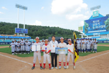 ‘라팍’에서 처음으로 열린 중등부 결승전…삼성기 초·중 야구대회, 경운중-남도초 우승으로 종료