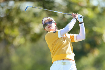 LPGA 신인왕 2위 임진희, 아시안스윙서 역전 기대… 뷰익 LPGA 상하이에서 선두 사이고 마오 추격전