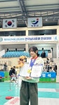이리여고 전지혜 선수, 한국중고연맹펜싱대회 금메달 수상