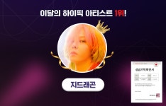 G-DRAGON(지드래곤), HIGHER(하이어) 12월 ‘이달의 하이픽’ 영광의 1위