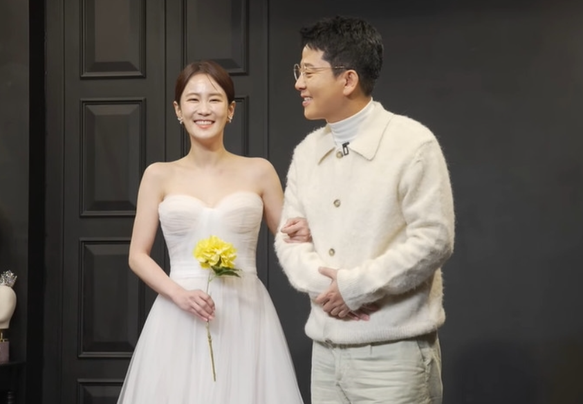 김준호X김지민, 이별 없는 개그콤비의 결혼식 D-1 데이트 셀카 공개