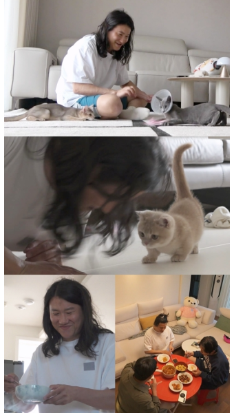임우일, 남의 집 들어가 고양이와 셀카 타임 (나혼산)