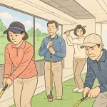 ‘스크린 파크골프장’ 붐타고…불타는 청춘