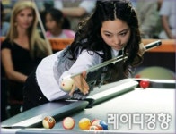 빼어난 외모와 기량으로 주목받는 당구스타 국가대표 차유람