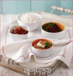 밑반찬을 활용한 든든한 아침 밥상