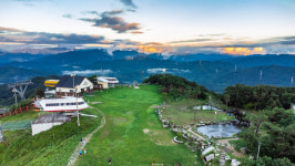 봄에도 휘닉스파크 즐겨요···워터파크부터 무동력 썰매 루지까지