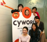 싸이월드 로고에 내 얼굴?