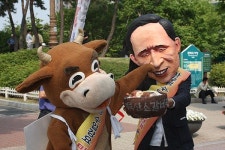 이명박은 미국 쇠고기 판매과장