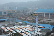 18m 망루에 오른 새만금교통 해직노동자