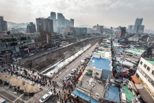 가난한 노점상과 노동자들의 거처, 청계천