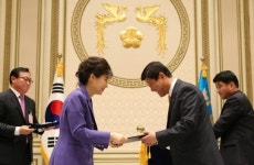 대통령, 각계 중소기업인 초청만찬