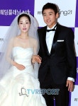 [T포토] 결혼 한태윤-이정수 잘 어울리는 한쌍