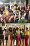 티아라 복고패션, 대기실 사진공개 복고패션으로 출격