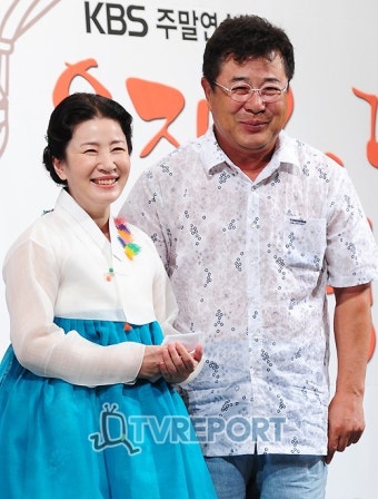[T포토] '오작교 형제들' 김자옥-백일섭 '부부로 첫 호흡'