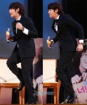 [T포토] 장근석 '언제 어디서나 셔플댄스!'