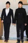 [T포토] '쌍둥이 개그맨' 이상민-이상호, '침울한 표정'