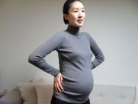 홍진경 만삭사진, 모델 아우라 느껴지는 D라인 '임산부 맞아?'