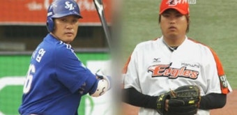 류현진, 이승엽과의 첫 맞대결서 완승