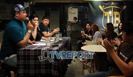 [T포토] 투게더 브라더스 첫 정규앨범 발매 기념 음감회