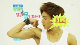 인기가요 B.A.P, 달걀송 히트예감? 얼짱+식스팩 인기